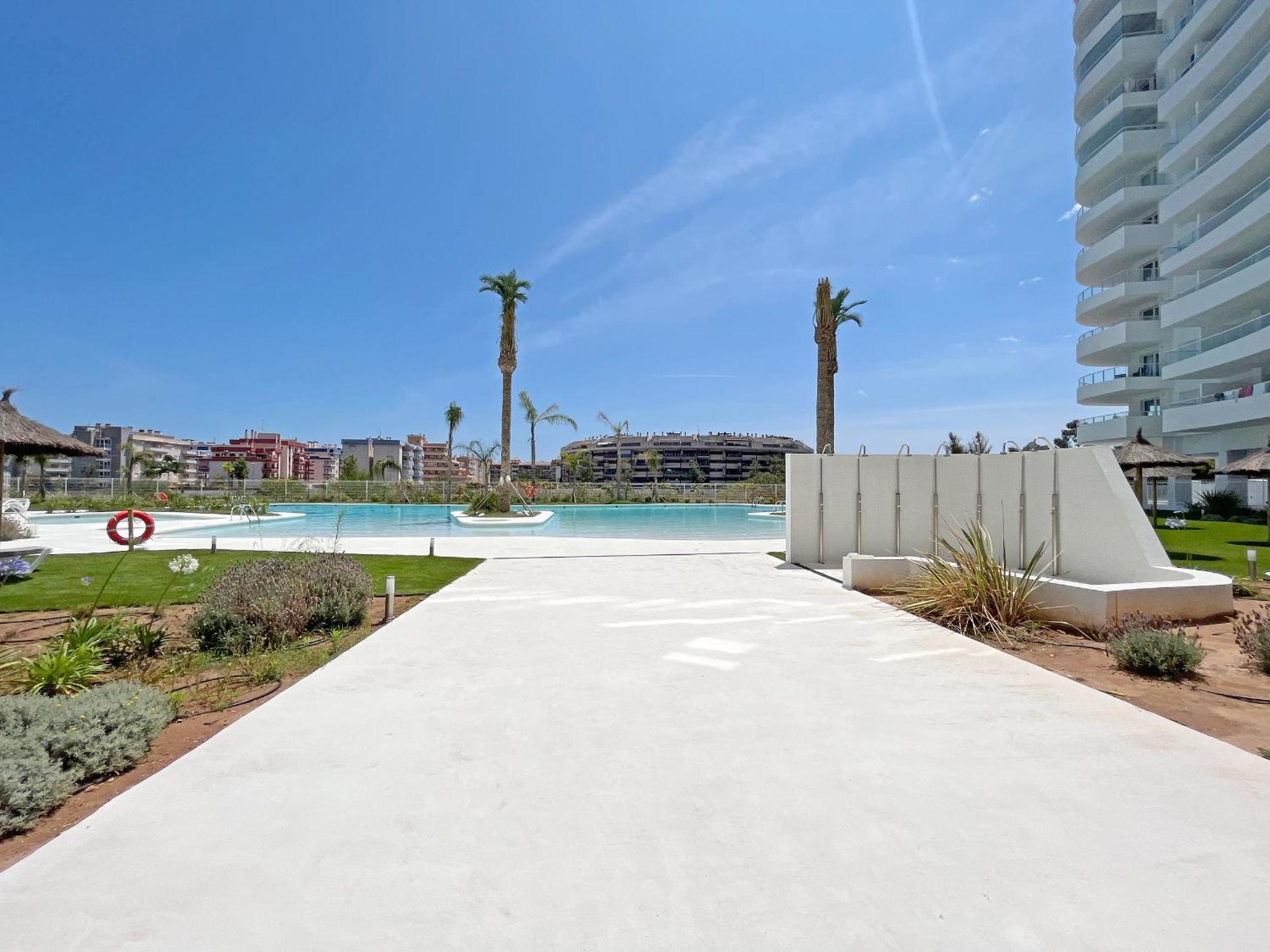 Global Properties, Moderno Apartamento Con Gran Terraza Y Vistas Al Mar Canet d'En Berenguer Ngoại thất bức ảnh