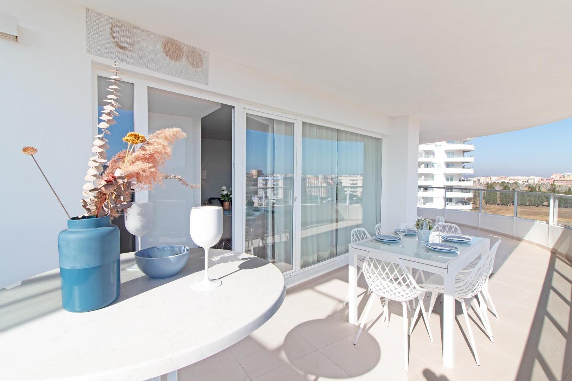 Global Properties, Moderno Apartamento Con Gran Terraza Y Vistas Al Mar Canet d'En Berenguer Ngoại thất bức ảnh